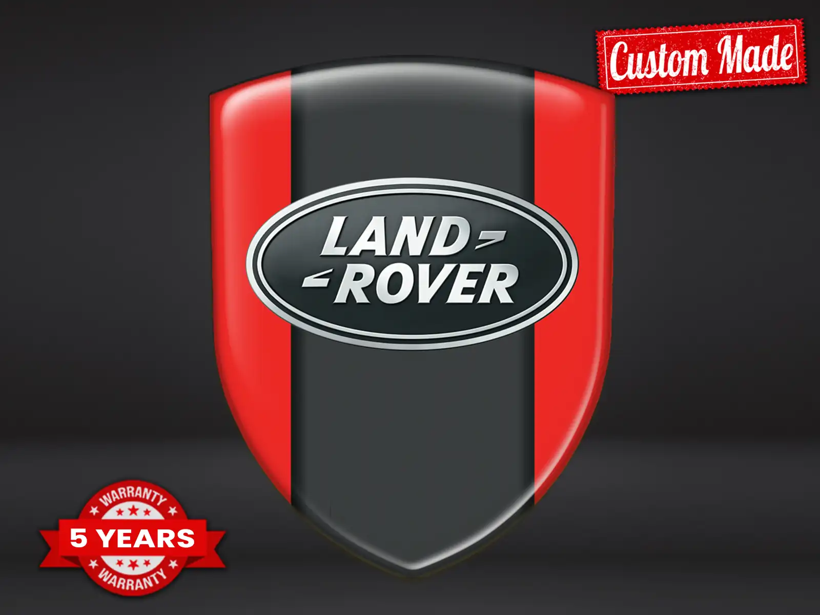 Land Rover Fenstersticker Limitiert Professionell Stabil